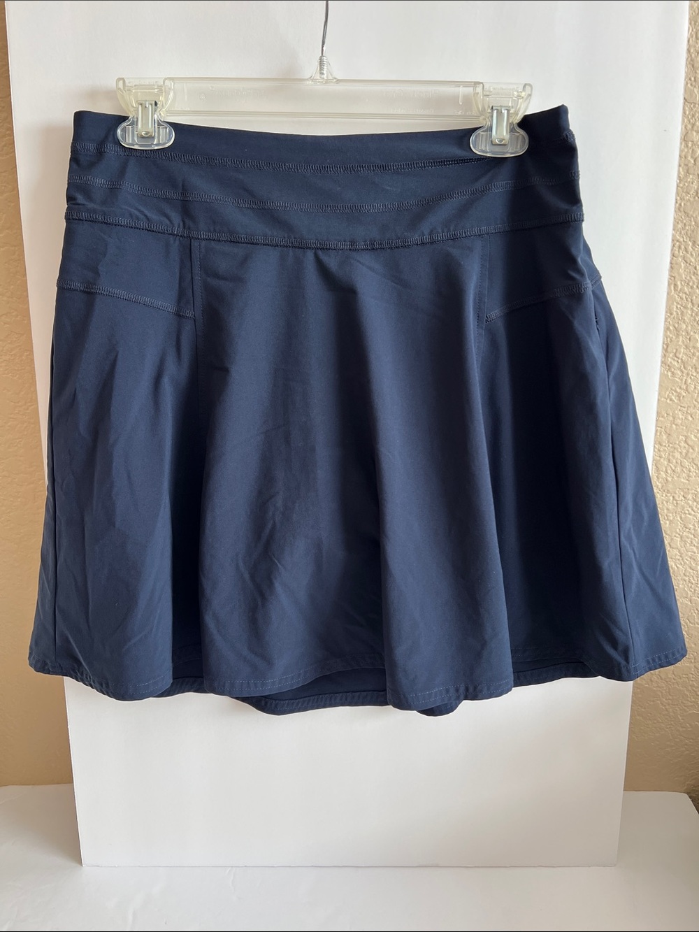 Athleta ALL DAY SKORT Navy A-Line Active Skirt